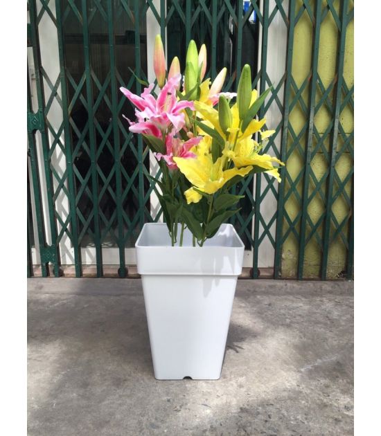 Chậu nhựa vuông 30x30x42